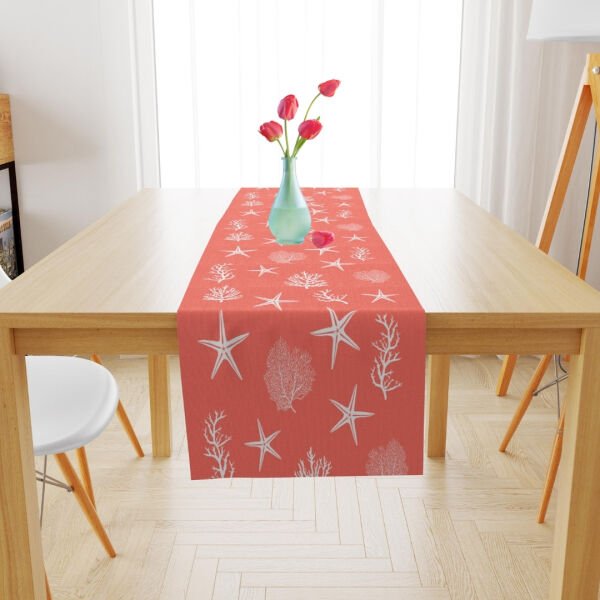 Marin Coral Pembe Runner 45x150 cm