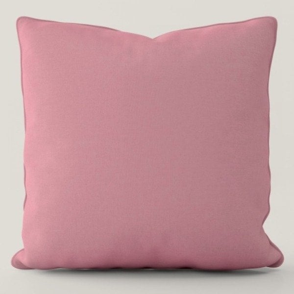 Pudra Pembe Kırlent Kılıfı P1